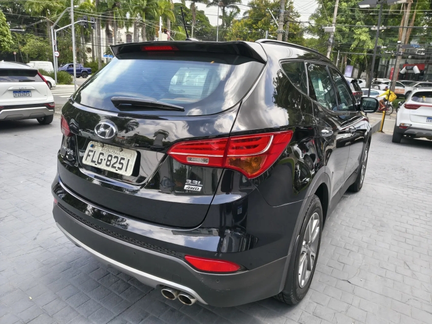 hyundai santa fe 3.3 mpfi 4x4 7 lugares v6 270cv gasolina blindado3