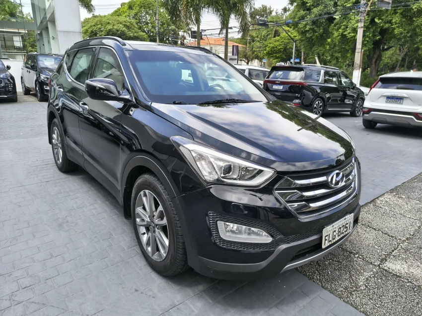 hyundai santa fe 3.3 mpfi 4x4 7 lugares v6 270cv gasolina blindado1