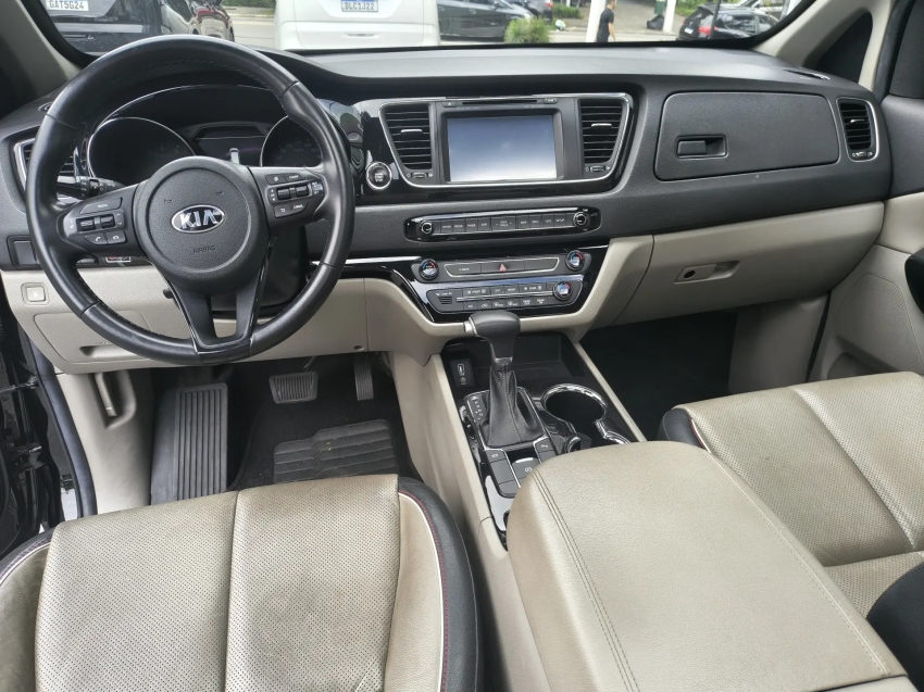 kia carnival 3.5 v6 gasolina ex automatico blindado5