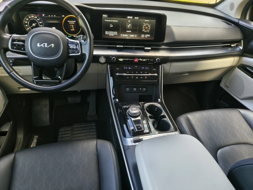 kia carnival 3.5 v6 gasolina ex automatico blindado5