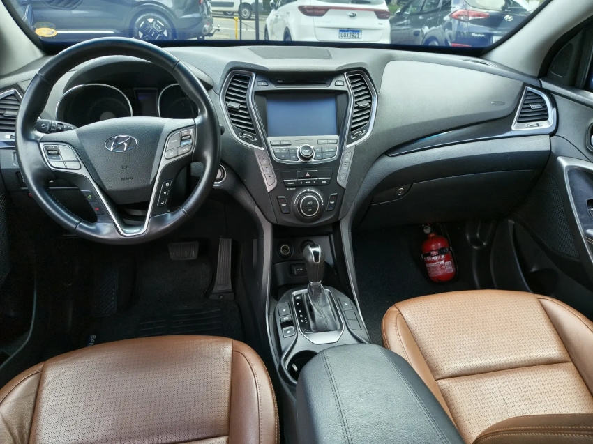 hyundai santa fe 3.3 mpfi 4x4 7 lugares v6 270cv gasolina 4p automatico blindado5