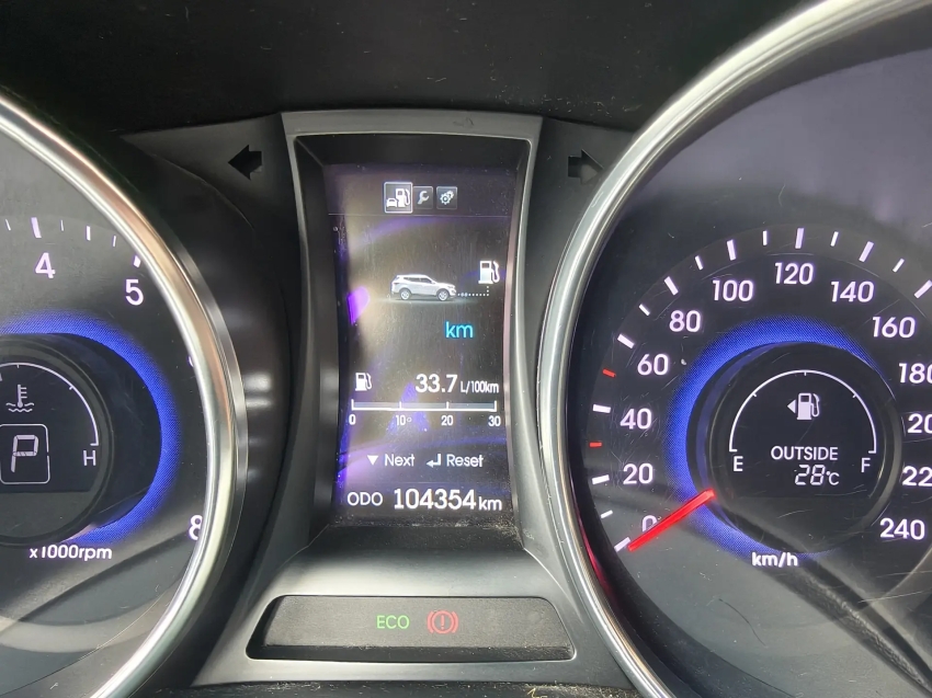 hyundai santa fe 3.3 mpfi 4x4 7 lugares v6 270cv gasolina 4p automatico blindado8
