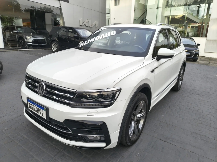 volkswagen tiguan 2.0 350 tsi gasolina allspace r-line 4motion dsg blindado0