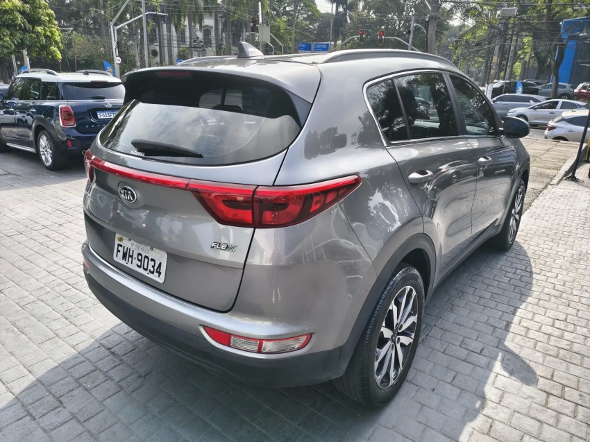 kia sportage 2.0 lx 4x2 16v flex 4p automatico3
