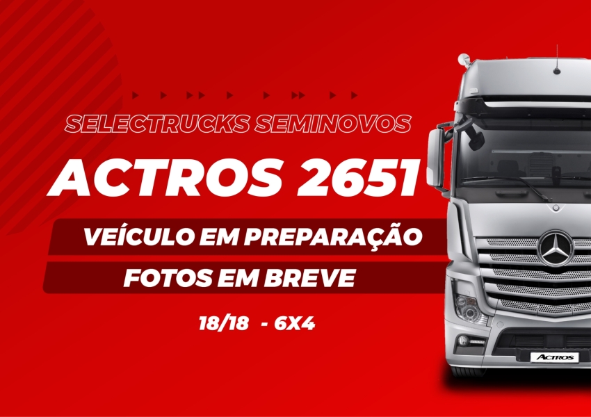 mercedes-benz actros 2651 mega 510 diesel automatico 2018 mercedes-benz actros 2651 mega 510 diesel automatico 2018