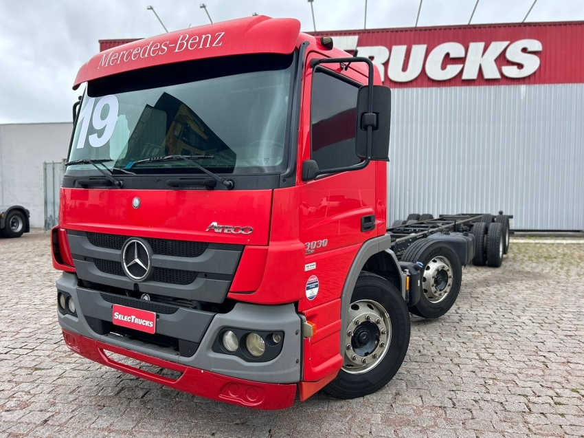mercedes-benz atego 3030 chassi 330 diesel automatico 2019 mercedes-benz atego 3030 chassi 330 diesel automatico 2019