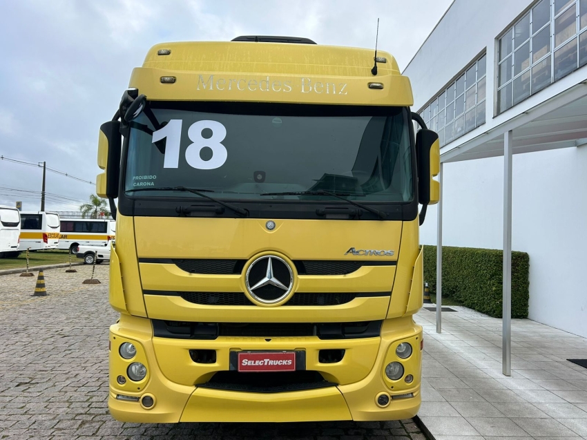 mercedes-benz actros 2546 ls confort 460 diesel 2p automatico 2018