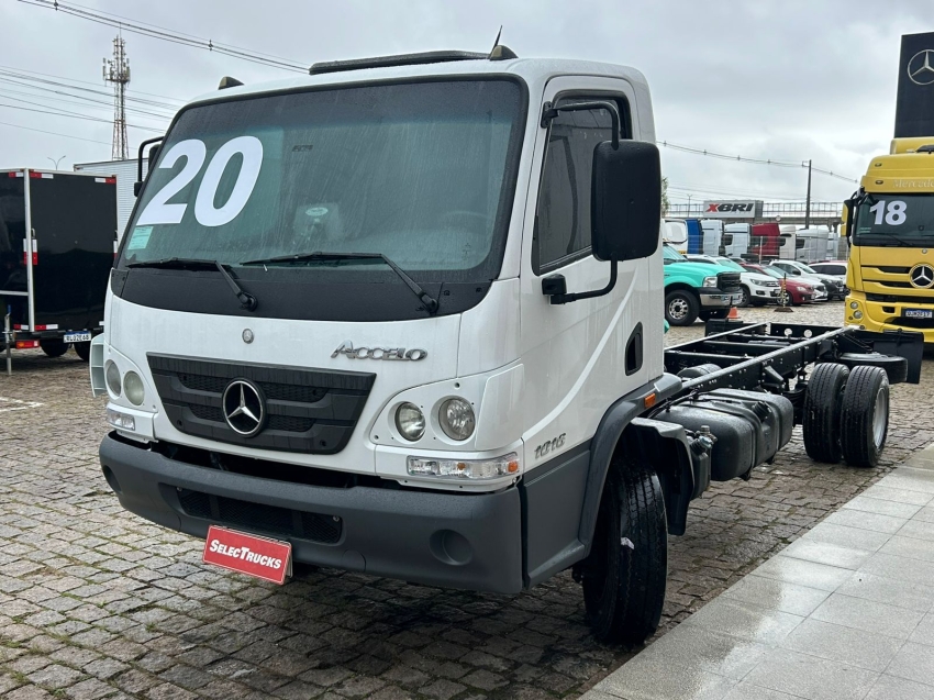 mercedes-benz accelo 1016 chassi 160 diesel 2p manual 2020