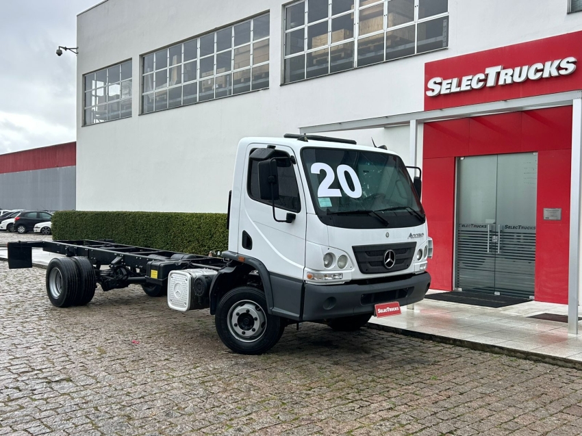 mercedes-benz accelo 1016 chassi 160 diesel 2p manual 2020