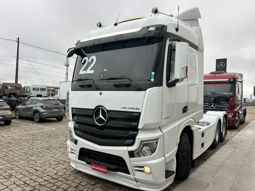 mercedes-benz actros 2651 s freio retarder 510 diesel 2p automatico 2022