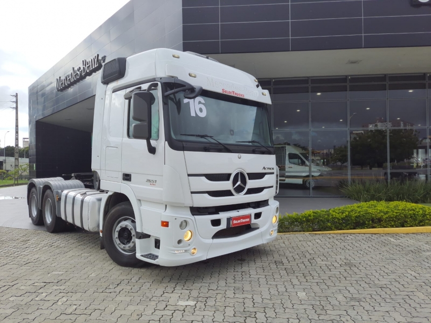 mercedes-benz actros 2651 s 6x4 500 diesel automatico 2016