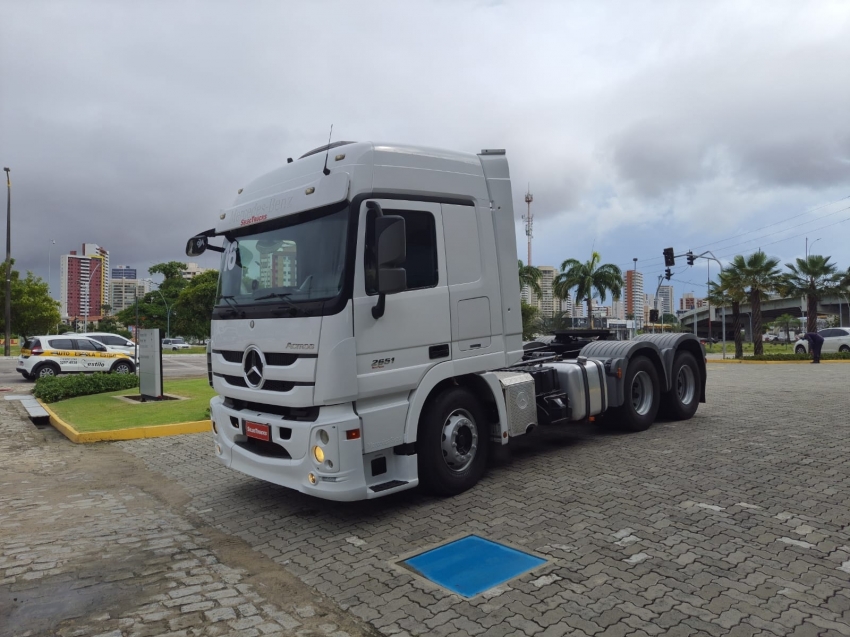 mercedes-benz actros 2651 s 6x4 500 diesel automatico 2016