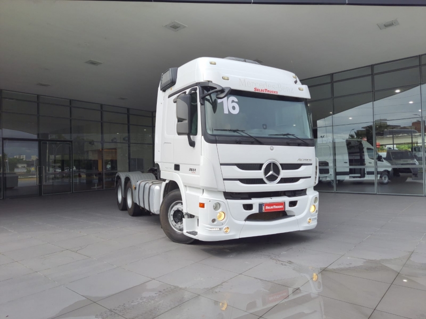 mercedes-benz actros 2651 s 6x4 500 diesel automatico 2016