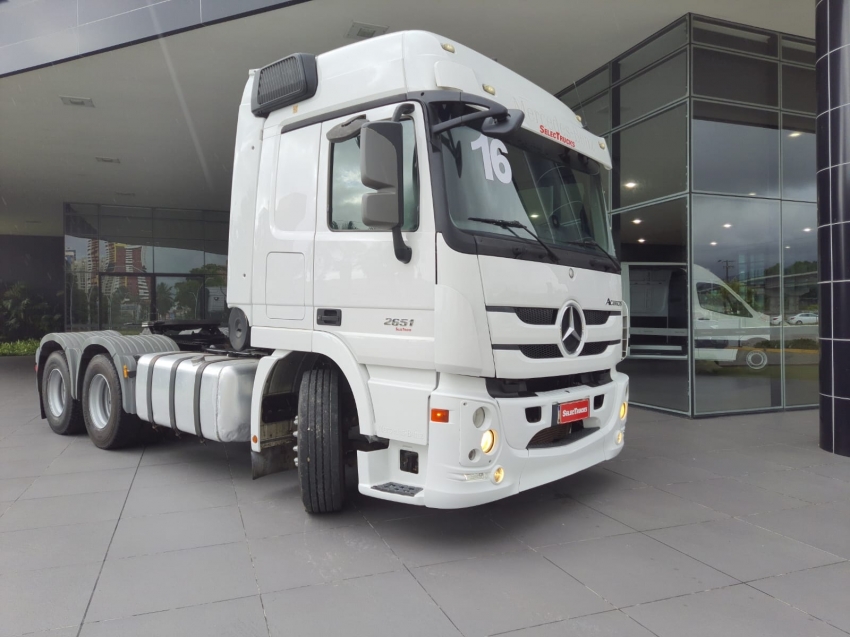 mercedes-benz actros 2651 s 6x4 500 diesel automatico 2016