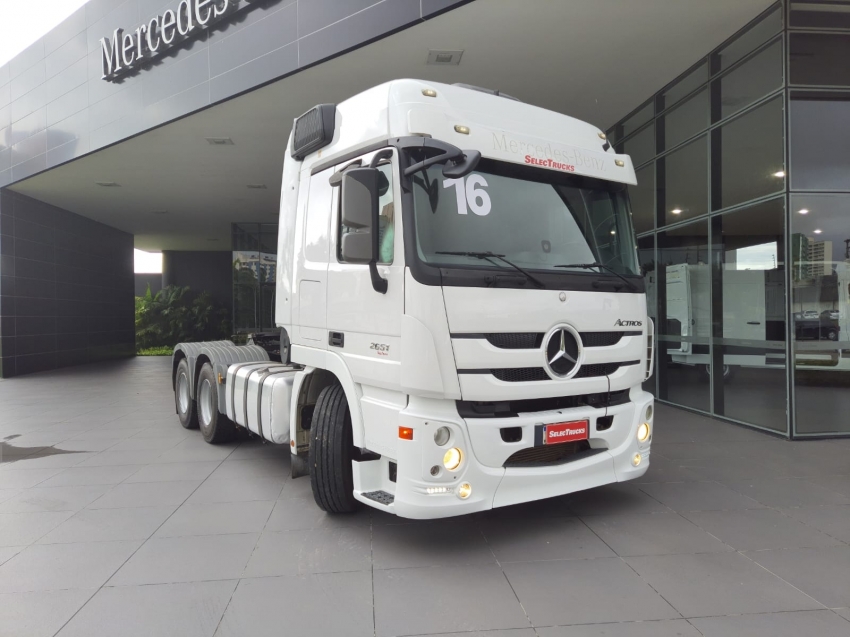 mercedes-benz actros 2651 s 6x4 500 diesel automatico 2016