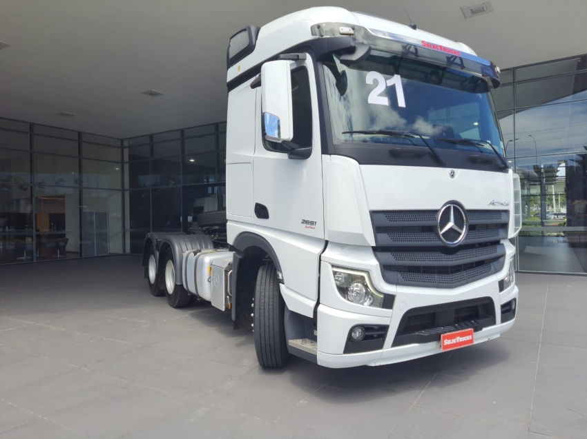 mercedes-benz actros 2651 s 6x4 500 diesel automatico 2021