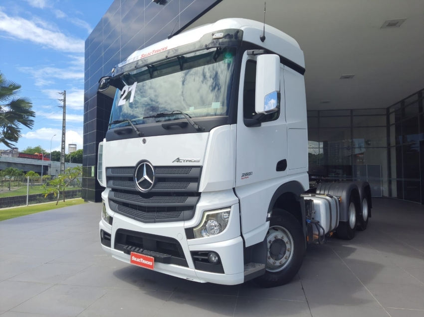 mercedes-benz actros 2651 s 6x4 500 diesel automatico 2021