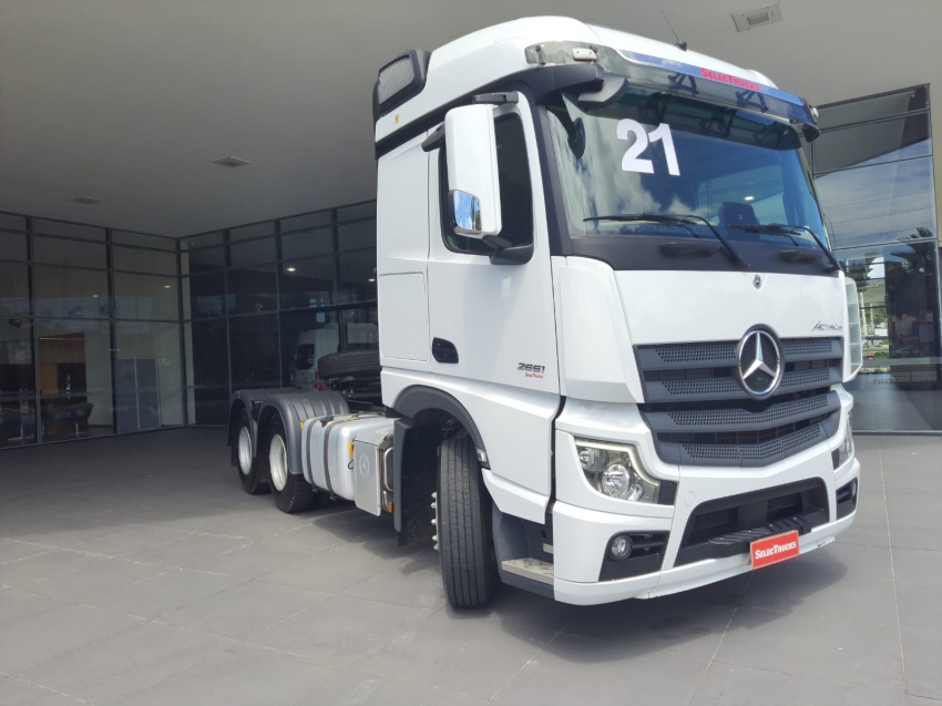 mercedes-benz actros 2651 s 6x4 500 diesel automatico 2021