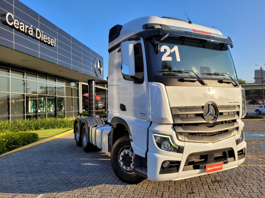 mercedes-benz actros 2651 s 6x4 510 diesel automatico 2021