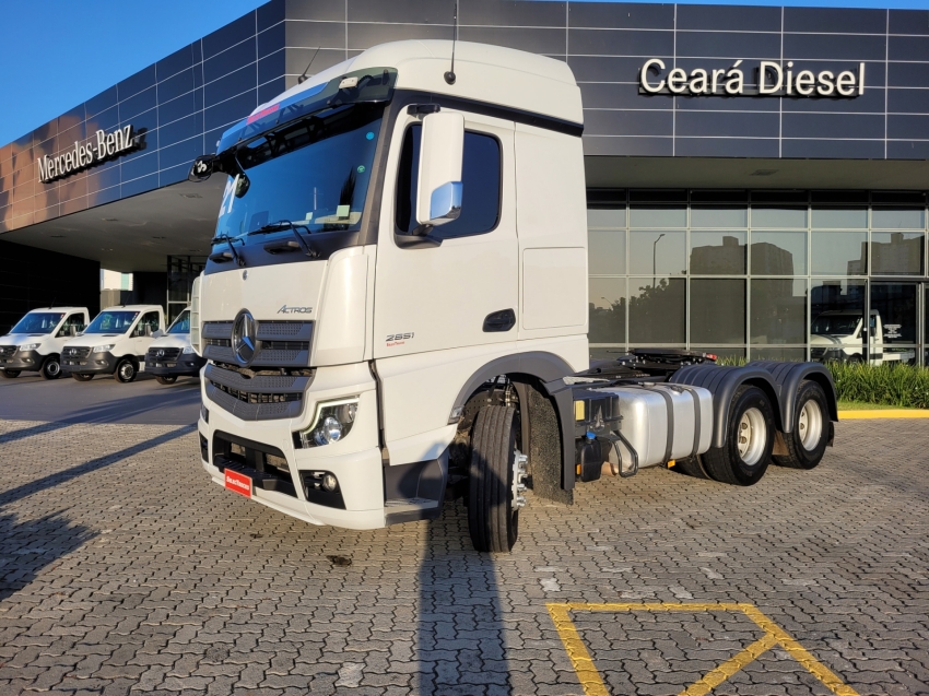 mercedes-benz actros 2651 s 6x4 510 diesel automatico 2021