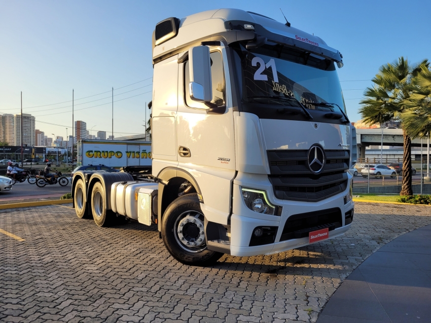 mercedes-benz actros 2651 s 6x4 510 diesel automatico 2021