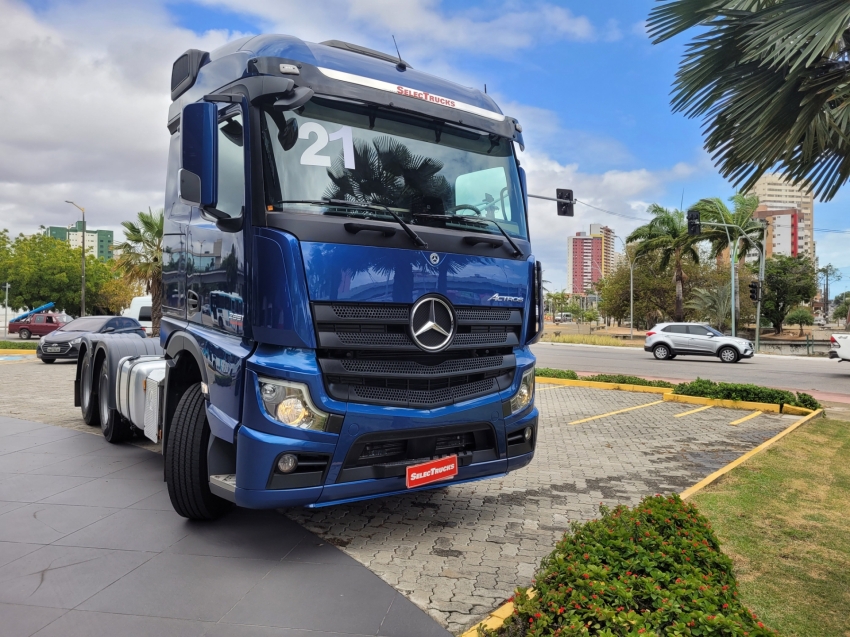 mercedes-benz actros 2651 s 6x4 510 diesel automatico 2021