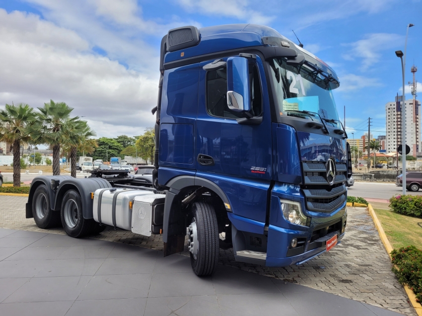 mercedes-benz actros 2651 s 6x4 510 diesel automatico 2021