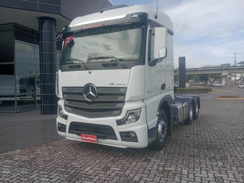 mercedes benz - new actros 2548 -6x2 / 2022 cavalo mecanico