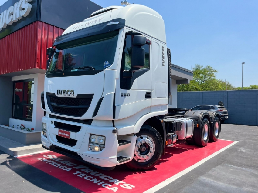 iveco stralis 6x4 560 diesel automatico 2019