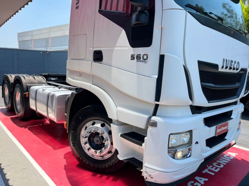 iveco stralis 6x4 560 diesel automatico 2019