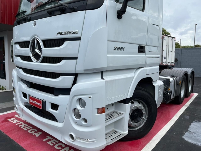 mercedes-benz actros 2651 6x4 2018/2018 megaspace