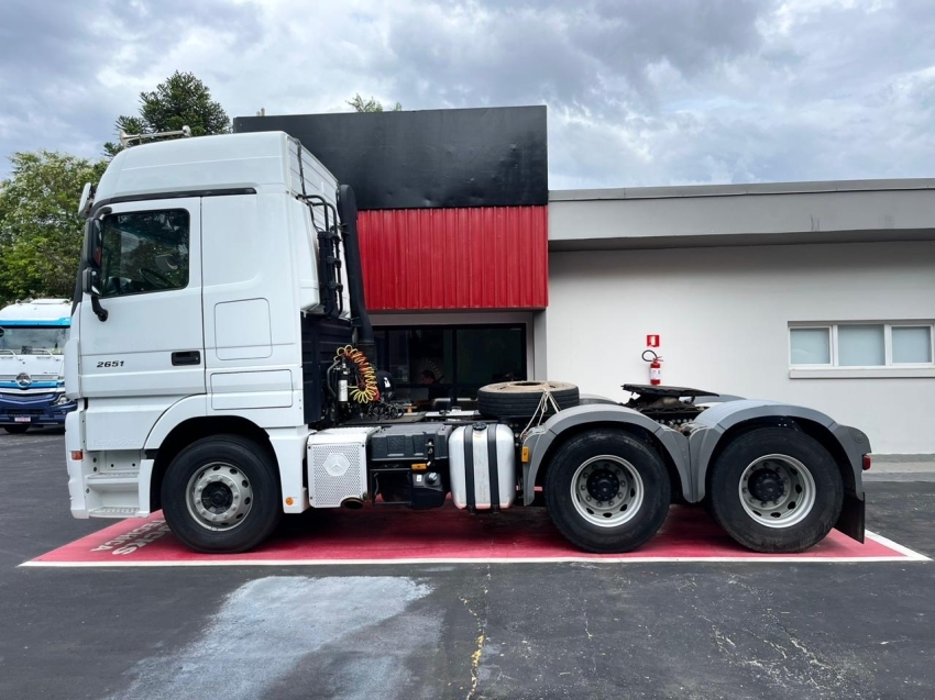 mercedes-benz actros 2651 6x4 2018/2018 megaspace