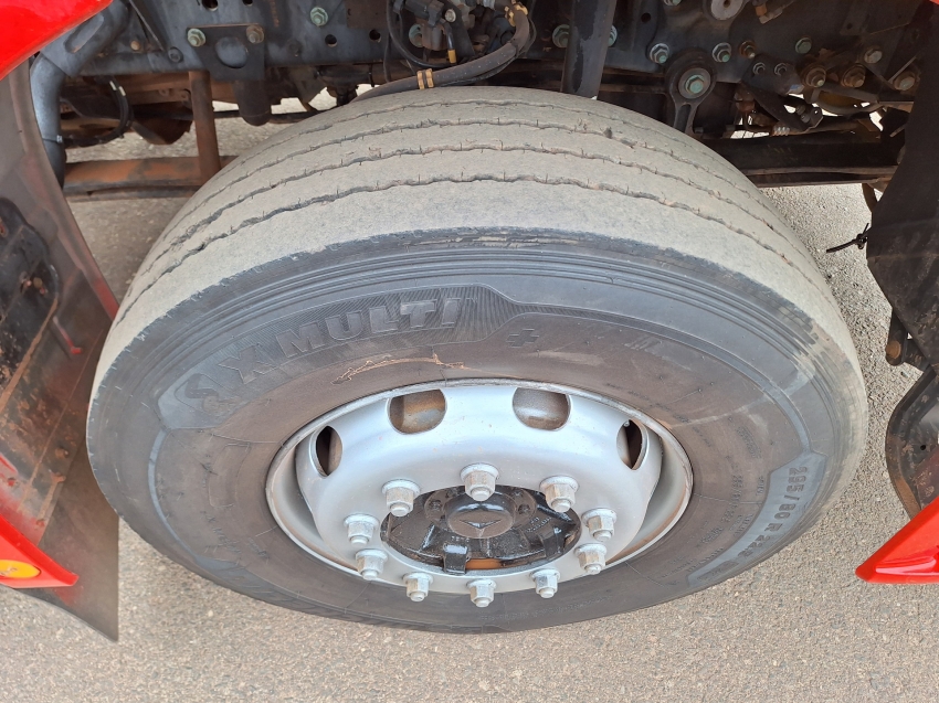 mercedes-benz actros 2546 | suspensao mola 6x2 2015/16