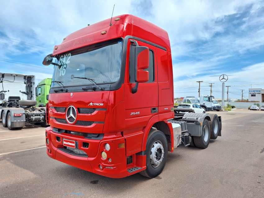 mercedes-benz actros 2546 | suspensao mola 6x2 2015/16