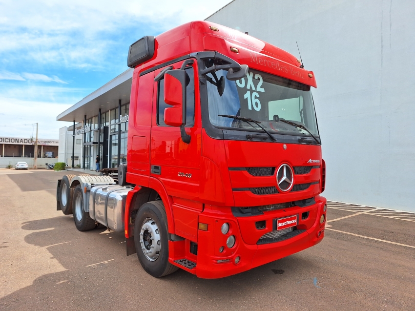 mercedes-benz actros 2546 | suspensao mola 6x2 2015/16