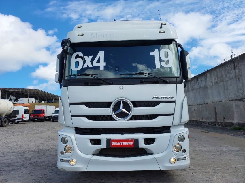 mercedes-benz actros 2651 s 6x4 retarder 510 diesel automatico 2019