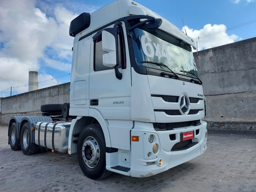 mercedes-benz actros 2651 s 6x4 retarder 510 diesel automatico 2019