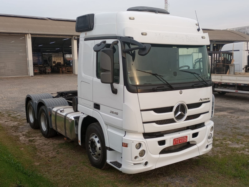 actros 2646 6x4 2016 motor em linha selectrucks