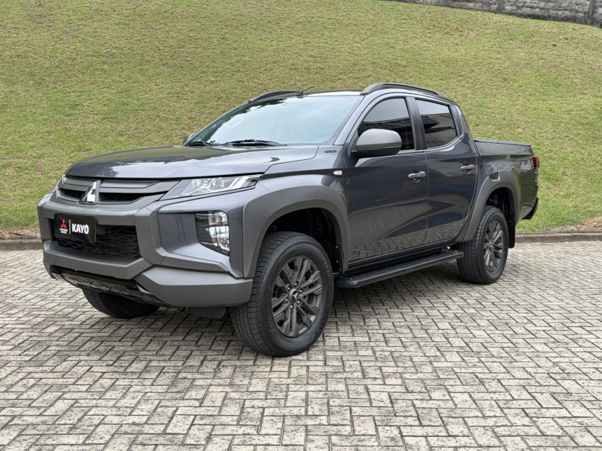 mitsubishi l200 triton 2.4 16v turbo diesel sport outdoor gls cd 4p 4x4 automatico 20255