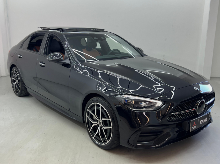 mercedes-benz c 300 2.0 eq boost hibrido amg line 9g-tronic 4p automatico 2024