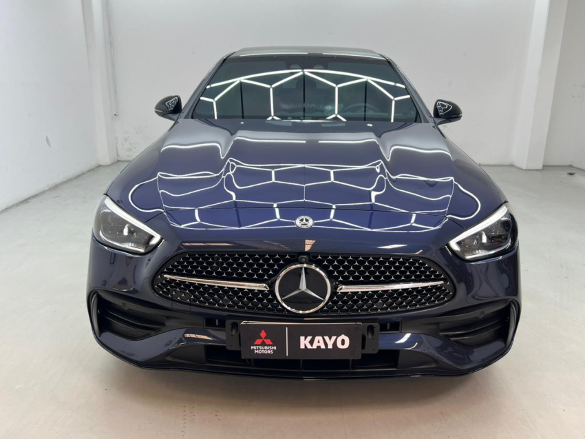 mercedes-benz c 300 2.0 eq boost hibrido amg line 9g-tronic gasolina 4p automatico 20242