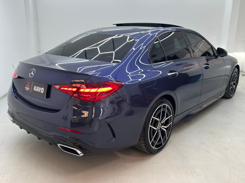 mercedes-benz c 300 2.0 eq boost hibrido amg line 9g-tronic gasolina 4p automatico 20244