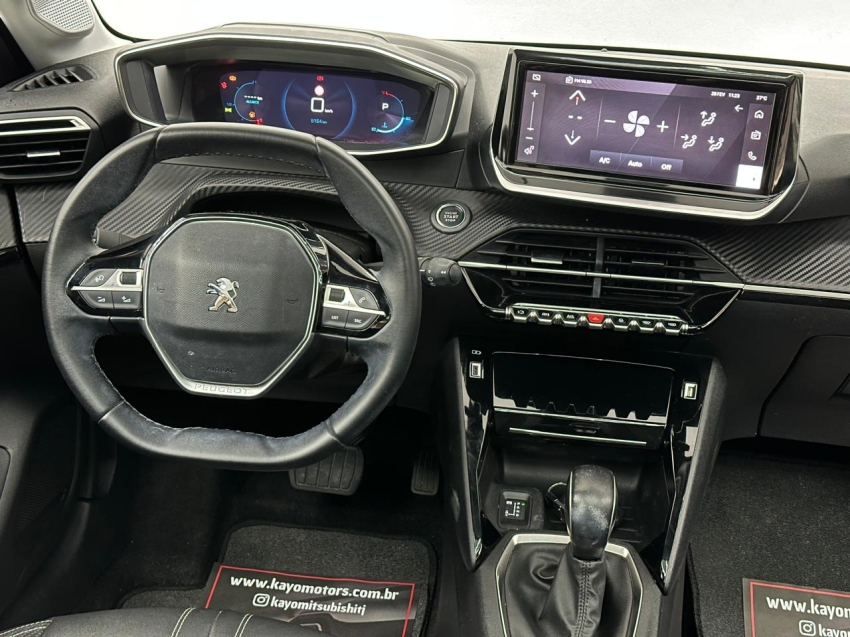 peugeot 208 1.0 turbo 200 flex griffe cvt 9.9 4p automatico 20246