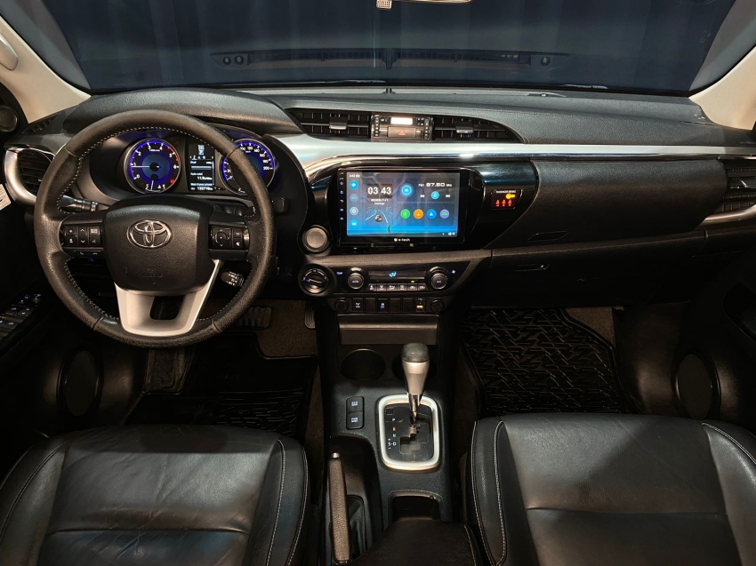 toyota hilux 2.7 srv 4x4 cd 16v flex 4p automatico 2.8 diesel 20175