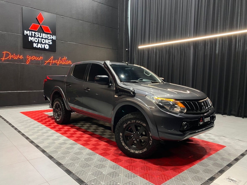 mitsubishi l200 triton 2.4 16v turbo diesel sport gls cd 4p 4x4 manual 20172