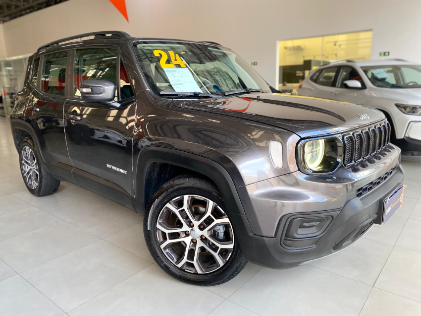 jeep renegade 1.3 t270 turbo flex longitude at6 5p automatico 2024