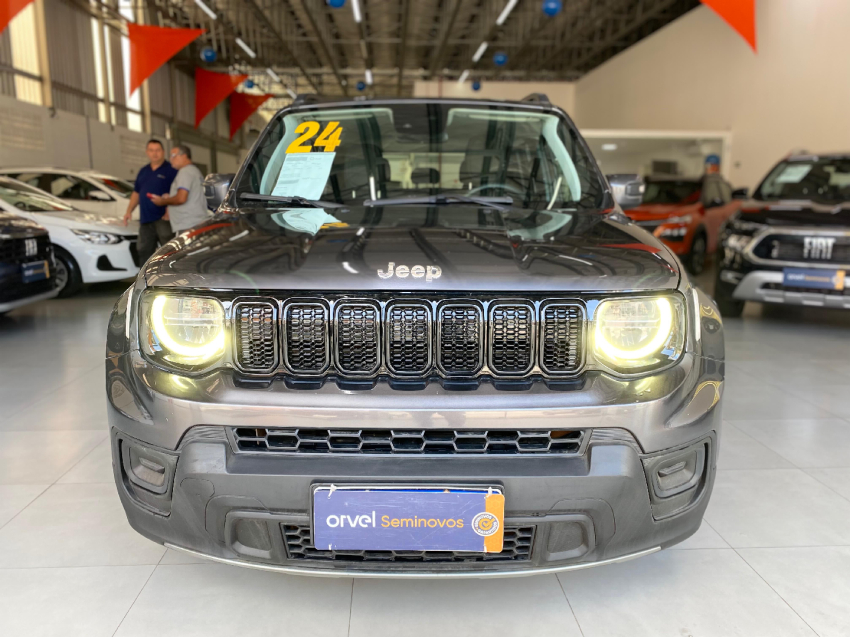 jeep renegade 1.3 t270 turbo flex longitude at6 5p automatico 2024
