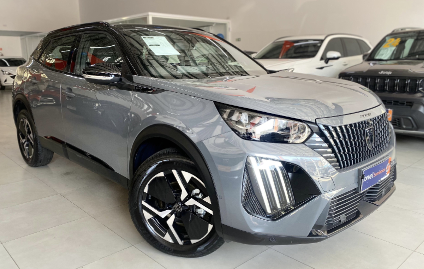 peugeot 2008 1.0 turbo 200 flex gt cvt 5p automatico 2025