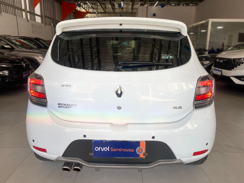 renault sandero 2.0 16v hi-flex rs manual flex 5p 2017