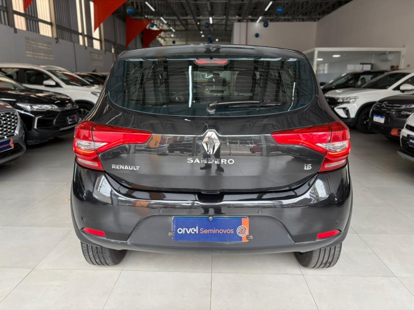 renault sandero 1.6 16v sce flex zen x-tronic 4p automatico 20204